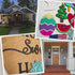 Home Sweet Home Interchangeable Wood Round Door Hanger-2 Sizes-13 Attachements Included